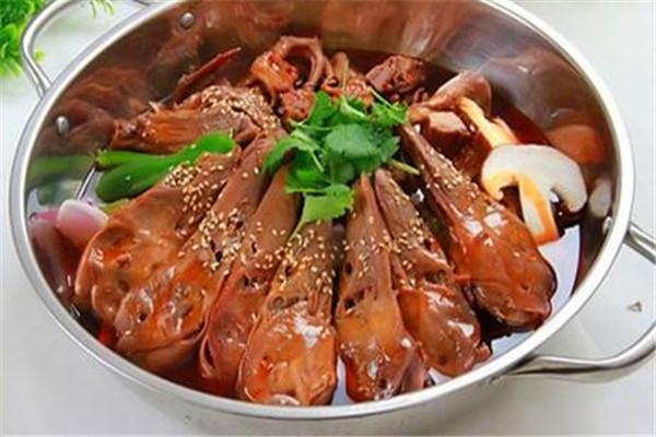 香倒仙干锅鸭头